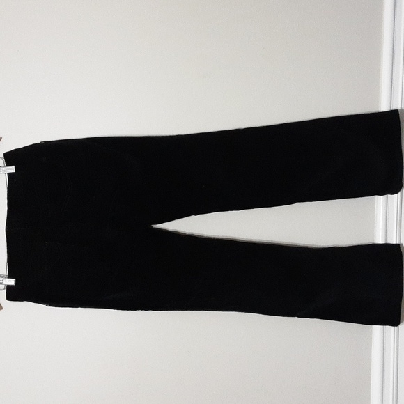 JJILL pant corduroy boot cut stretch black women 6 y2k casual retro office - Picture 4 of 7
